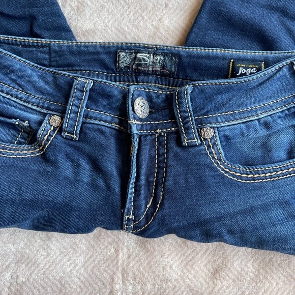 Silver Yoga "Joga" Jeans SUKI MID baby BOOT W28/L31 - Picture 3 of 5